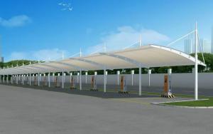 怒江膜结构停车棚