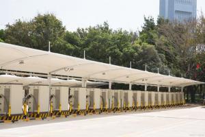 怒江膜结构停车棚