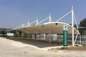 怒江膜结构停车棚